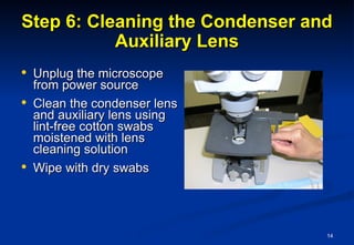 4-Microscope Maintenance Power Point (2).ppt