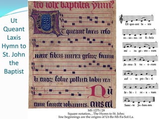 UtQueantLaxisHymn to St. John the Baptist