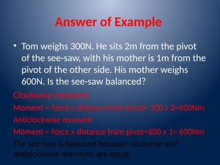 Understanding Moments and Simple Machines: Forces That Cause Rotation ...