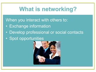 Networking for students | PPTX