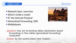4 - Computer Network Layer - Data Planes | PDF