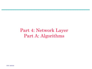 Network Layer - Routing protocols in networks | PPT