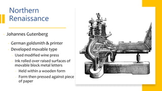 Guyenberg Renaissance 4 Northern Renaissance and Humanism | PPTX
