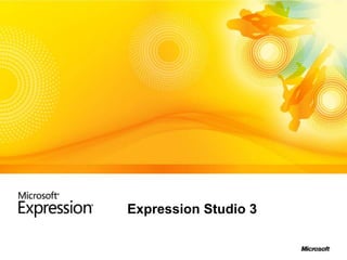 Expression Studio 3