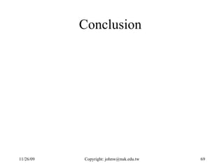 Conclusion  