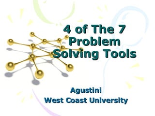 4 of The 7 Problem Solving Tools Agustini West Coast University 