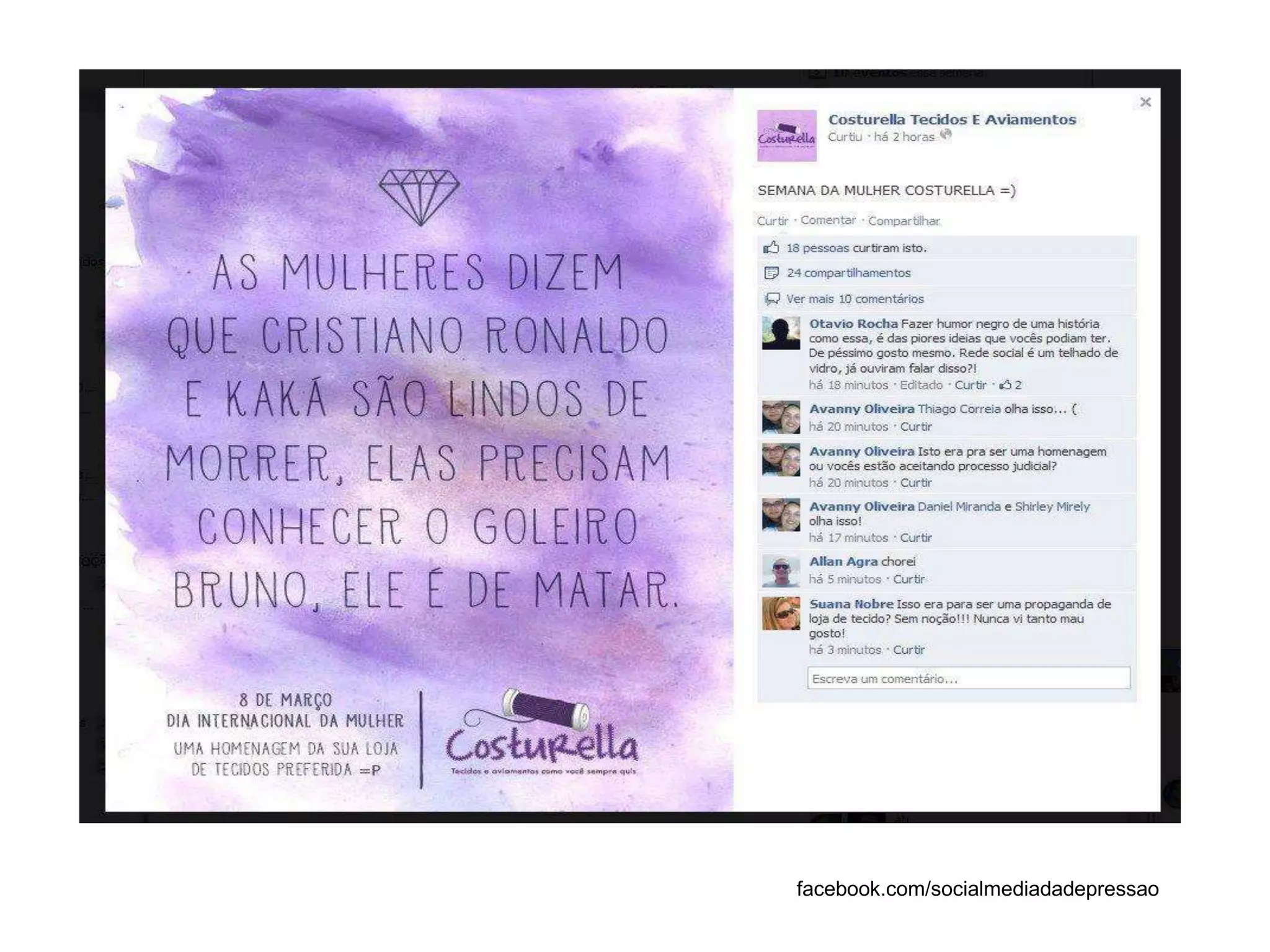 facebook.com/socialmediadadepressao