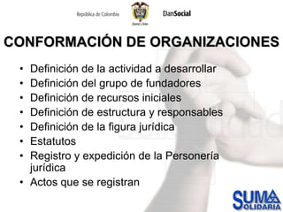 Asociaciones sin ánimo de lucro o de economía solidaria formadas por padres de familiay educadores