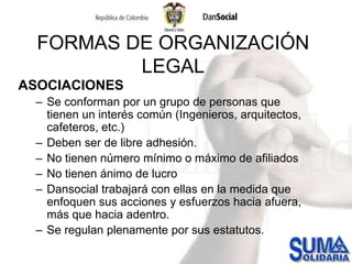 Empresas de servicios en las formas de administraciones públicas cooperativas.