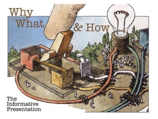 Why
What & How
The
Informative
Presentation
 