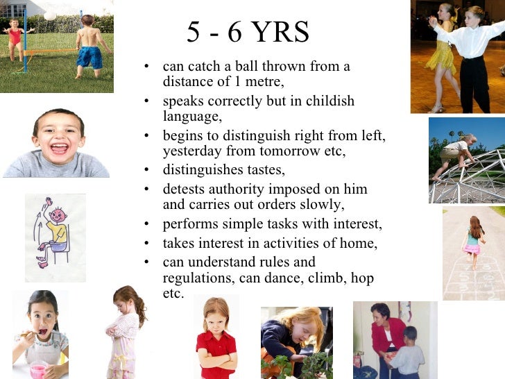 Stages Of Physical Development