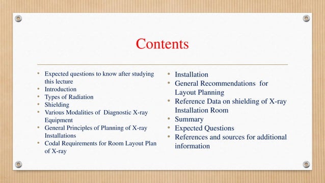 4-PLANNING-OF-DIAGNOSTIC-X-RAY-INSTALLATIONS.pdf | Physics | Science