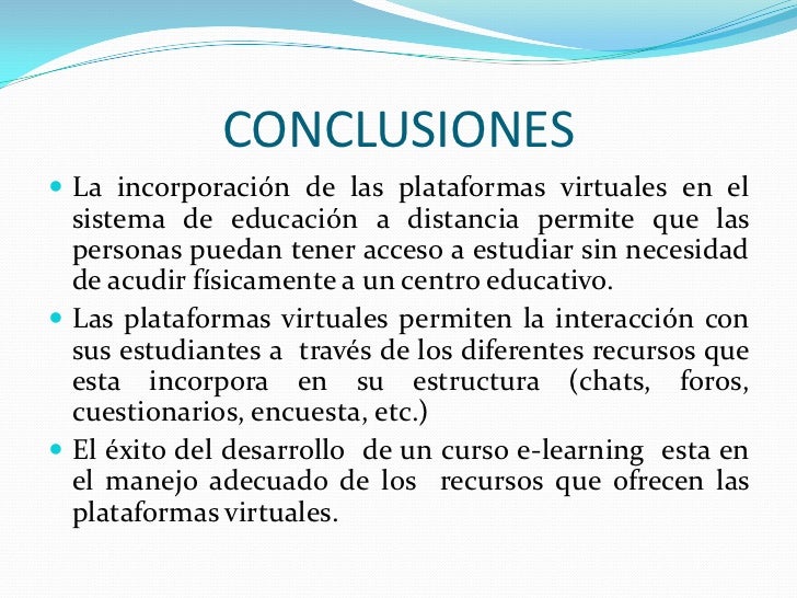 PLATAFORMAS VIRTUALES