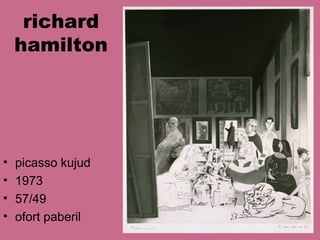 richard
hamilton
• picasso kujud
• 1973
• 57/49
• ofort paberil
 