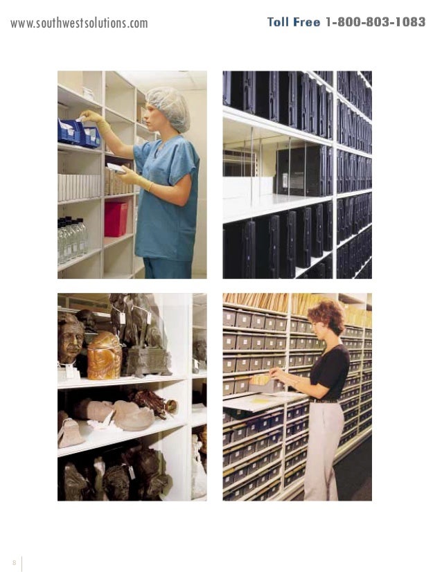 4 Post Casetype Shelving System