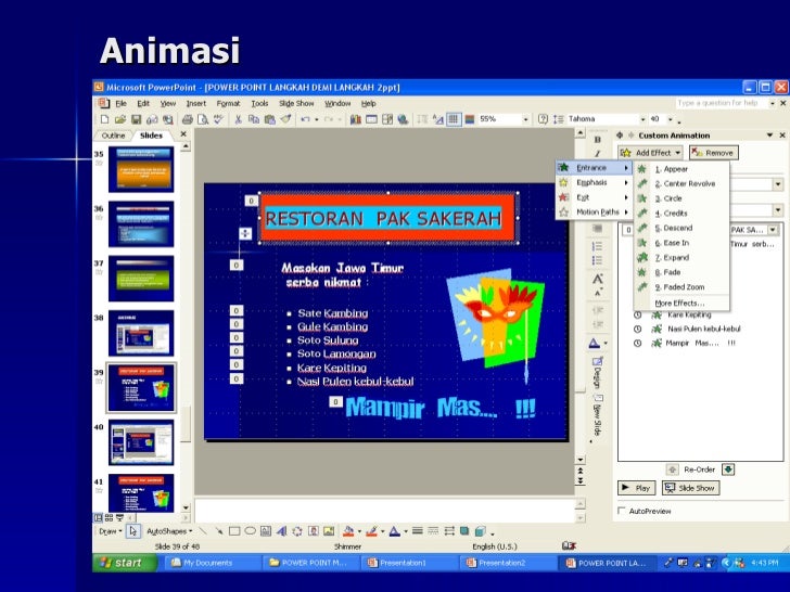 Langkah Demi Langkah Kartun Belajar Power Point Interaktif Langkah Demi Langkah Kartun Belajar Power Point Interaktif