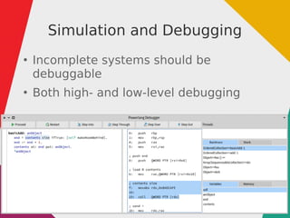 Powerlang: a Vehicle for Lively Implementing Programming Languages | PPT