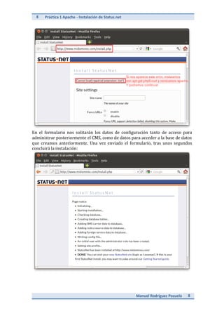 practica 1 apache | PDF