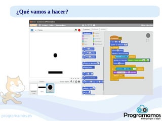 ¿Qué vamos a hacer?

programamos.es

 