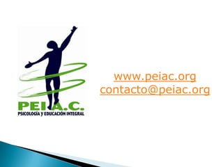 www.peiac.org contacto@peiac.org 