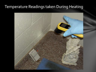 Temperature Readings taken During Heating
 