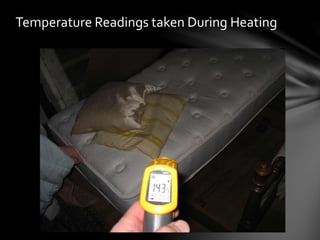 Temperature Readings taken During Heating
 
