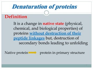Define Denaturation 4- protein structuddddddddddddddddre.pdf