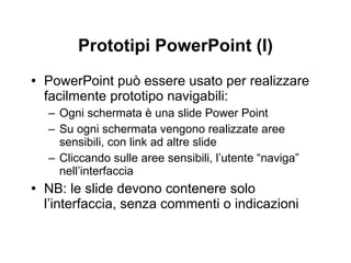 4.Progettazione e sviluppo per prototipi successivi | PPT