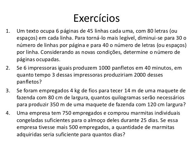 Elementos de Matemática Básica - Razão, Proporção, Porcentagem e Regr…