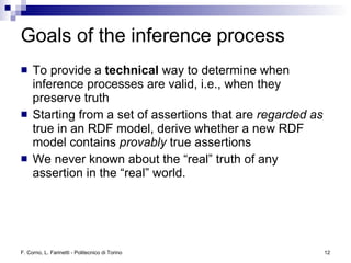 Logic and Reasoning in the Semantic Web