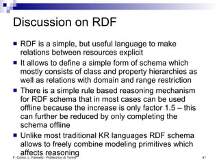 Logic and Reasoning in the Semantic Web