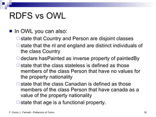 Logic and Reasoning in the Semantic Web