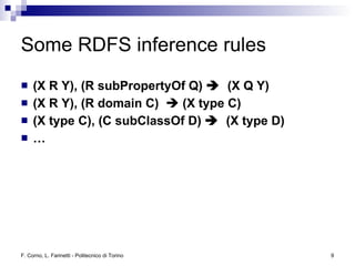 Logic and Reasoning in the Semantic Web