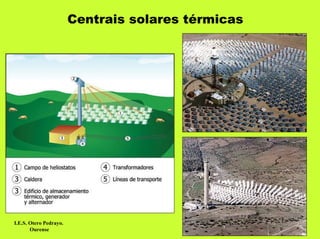 Centrais solares térmicas




I.E.S. Otero Pedrayo.
       Ourense
 