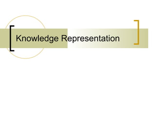 Knowledge Representation 