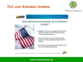 TLC con Estados Unidos




           www.cceecolombia.org
 