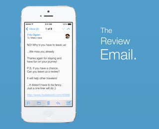 Email.
The
Review
 