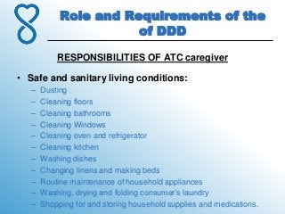 4.role and requirements of the division of developmental disabilities