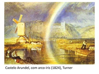 Castelo Arundel, com arco-iris (1824), Turner
 