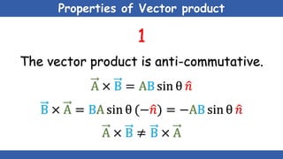 Scalars & vectors | PPTX