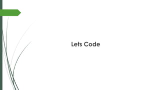 Lets Code
 