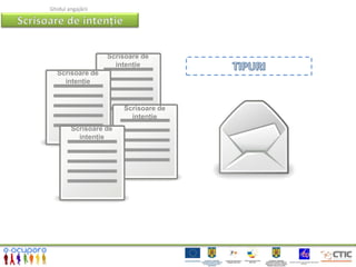 Ghidul angajării




                   Scrisoare de
                     intenţie
   Scrisoare de
     intenţie


                        Scrisoare de
                          intenţie
         Scrisoare de
           intenţie
 