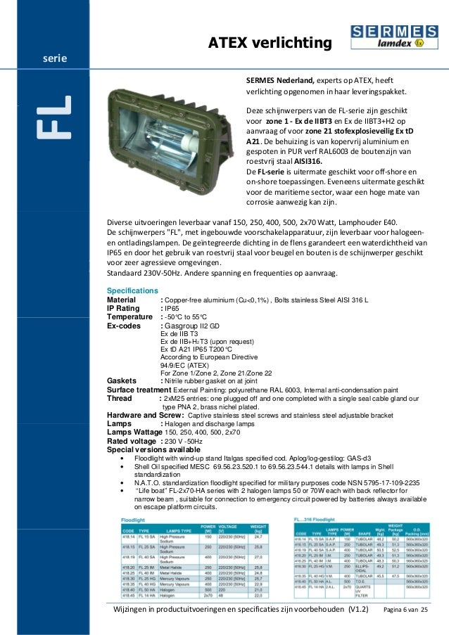 4 sermes brochure atex verlichting v1.2 4 sermes brochure atex verlichting v1.2