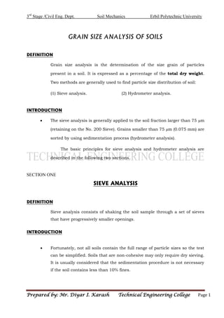 Sieve Analysis | PDF
