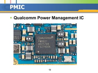 PMIC
 Qualcomm Power Management IC




               13
 