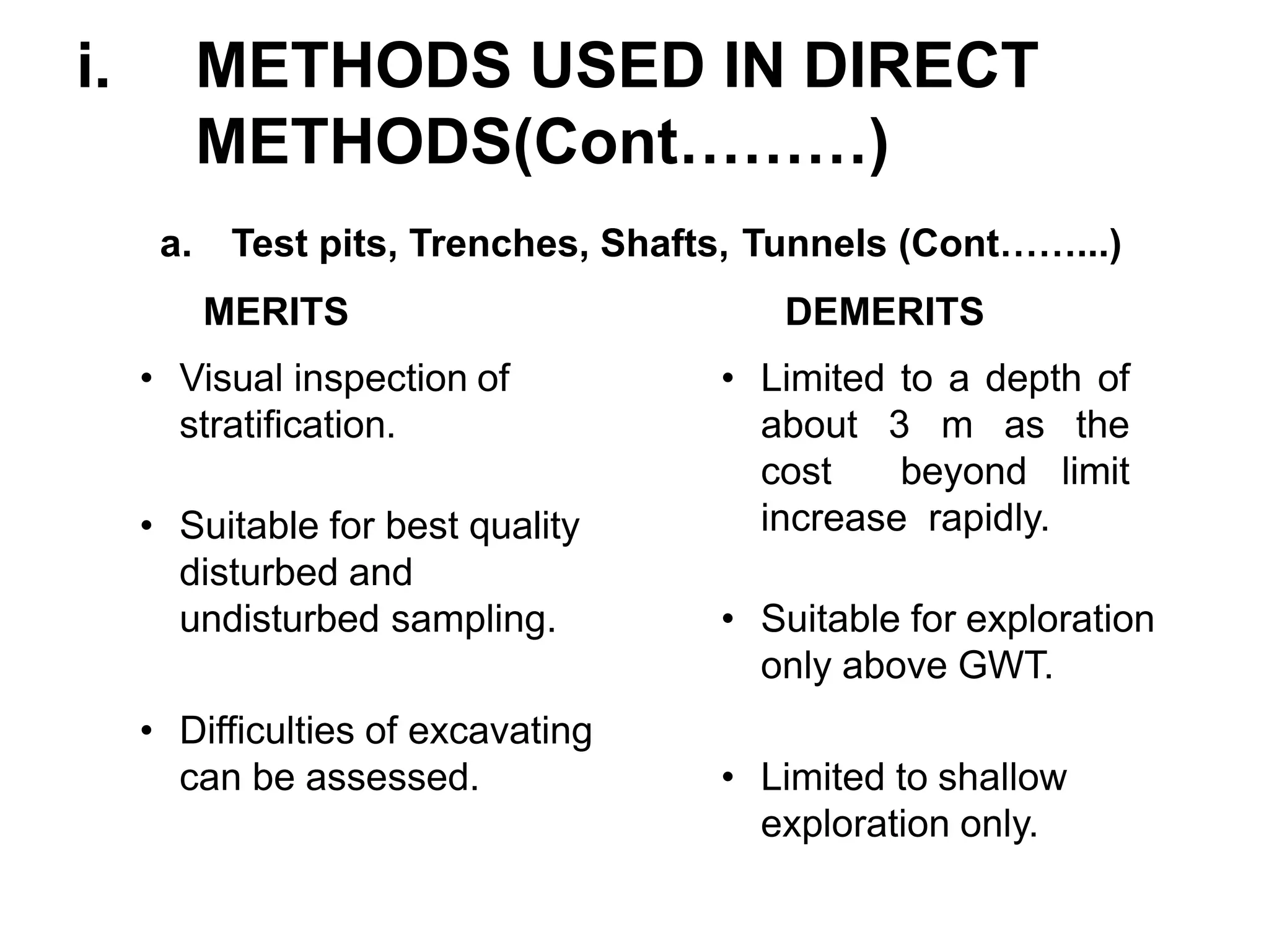 Soil Exploration | PPT | Free Download