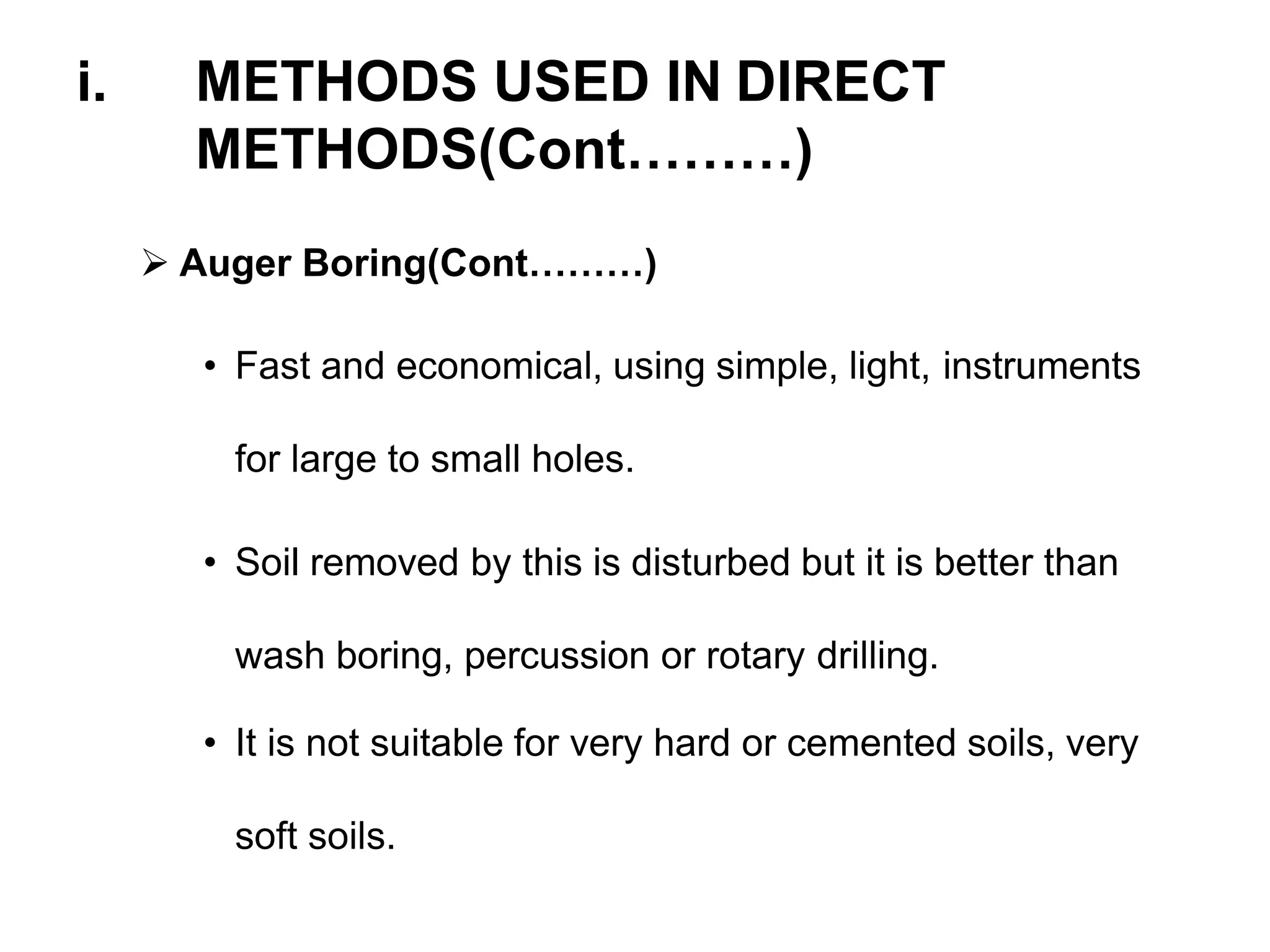 Soil Exploration | PPT | Free Download