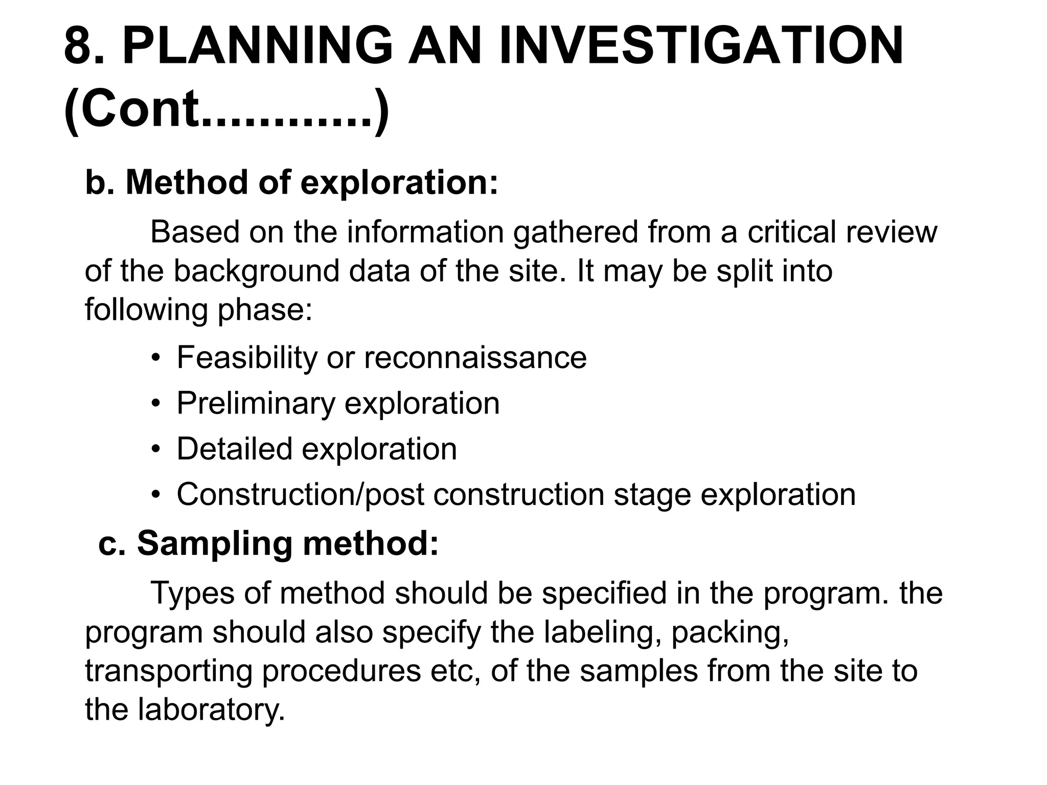 Soil Exploration | PPT