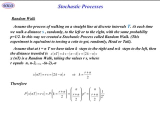 4 stochastic processes | PPT