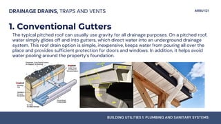 Storm Drainage System - PLUMBING AND SANITARY SYSTEMS | PDF